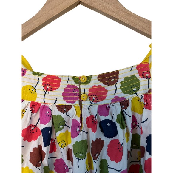 Mini Boden Apron Multi Color Dress Size 5-6 - Picture 8 of 11